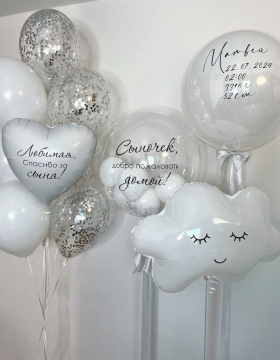 Шарики На Выписку Из Роддома № 91