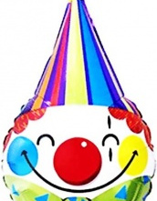 Шар (28''/71 см) Фигура, Веселый Клоун