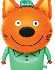 Шар (34''/86 см) Фигура, Три Кота, Компот 