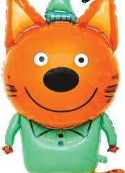 Шар (34''/86 см) Фигура, Три Кота, Компот 