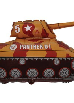 Шар (32''/81 см) Фигура, Танк, Коричневый