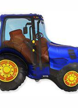 Трактор, Синий / Flexmetal (713)