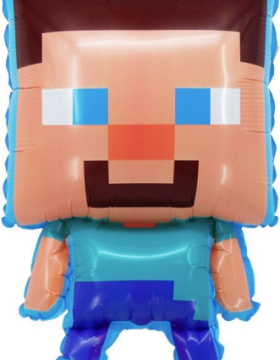 Шар (26''/66 см) Фигура, Пиксельный герой