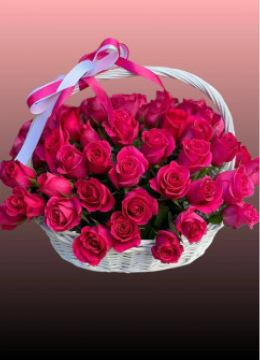 Корзина Роз "Прекрасный День" 