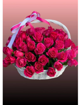 Корзина Роз "Прекрасный День" 