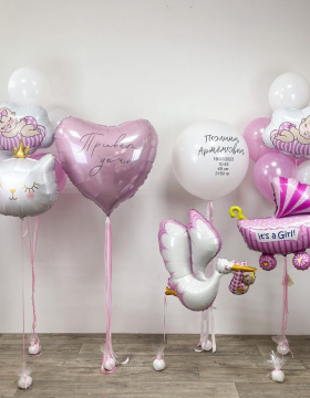 Шарики На Выписку Из Роддома № 92