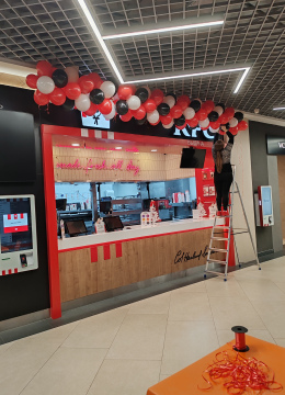 Гирлянда Классическая цена за 1 метр с монтажом, цвет шариков любой