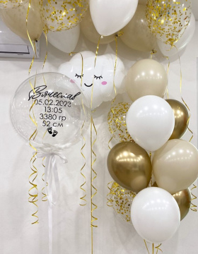 Шарики На Выписку Из Роддома №72