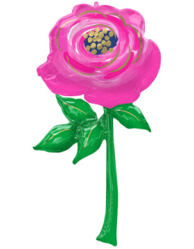 Цветок Роза розовая