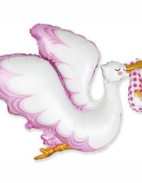 Аист с девочкой / Flexmetal (713)