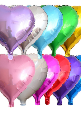 Надуть  - Шар Сердце - Звезда 18 дюймов 45 см