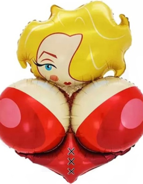 Шар (31''/79 см) Фигура, Мадам Си-Си