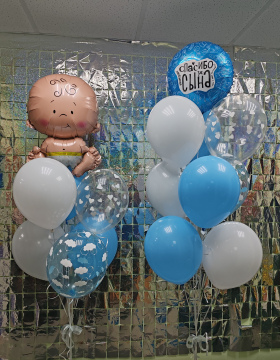 Шарики На Выписку Из Роддома № 83