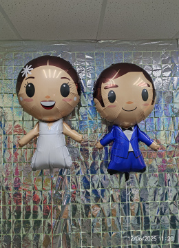 ШАР ФИГУРА "Жених и Невеста" 