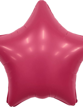 Шар (18''/46 см) Звезда, Viva Magenta, 