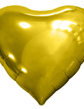 173 СМ "Сердце Металлик Золото / Веселая затея