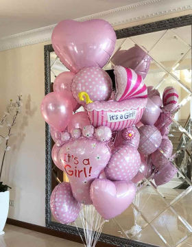 Шарики На Выписку Из Роддома №64