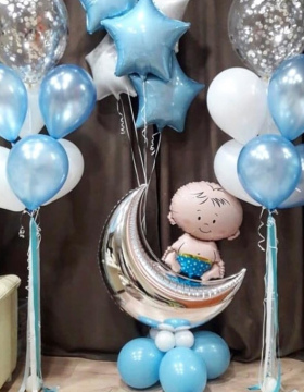 Шарики На Выписку Из Роддома №70