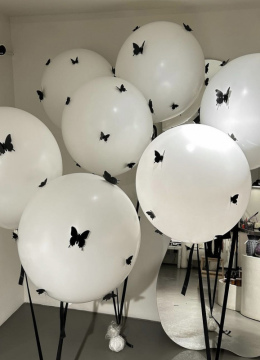 Шарики С Бабочками 7 ШТ
